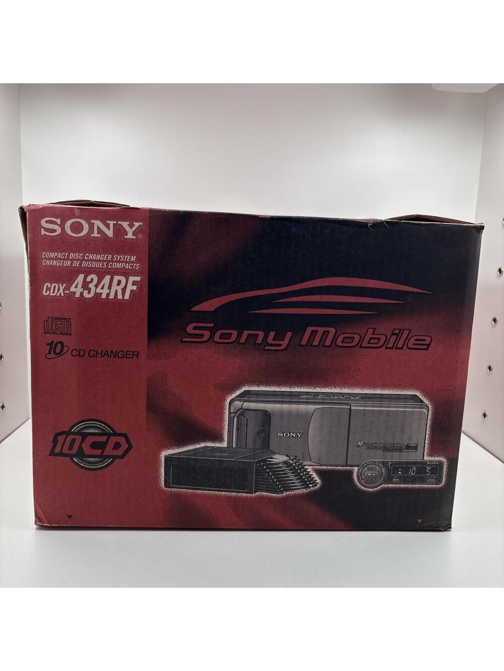 Sony CDX-434RF Compact 10-Disc CD Changer System – NEW